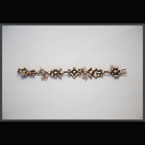 J. Crew Rhinestone Ribbon Bracelet NWT - Picture 6 of 7